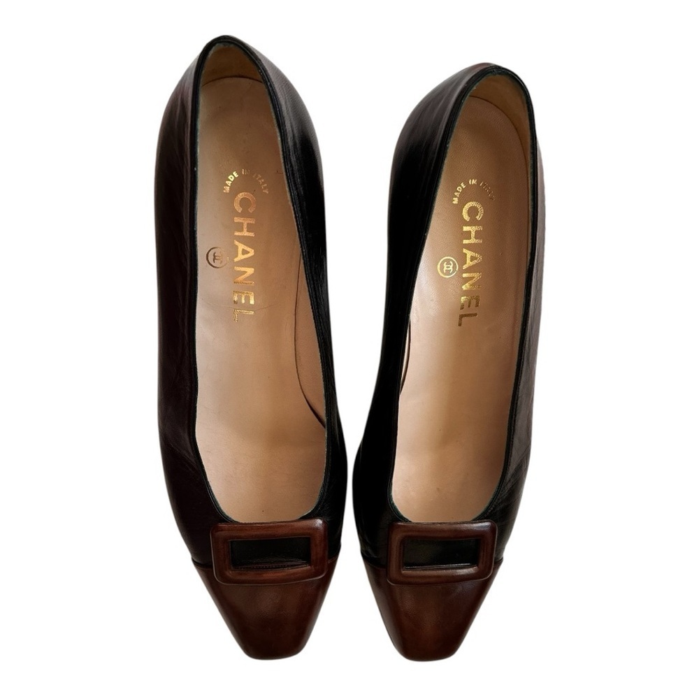 CHANEL black pumps heels - Picture 6 of 12